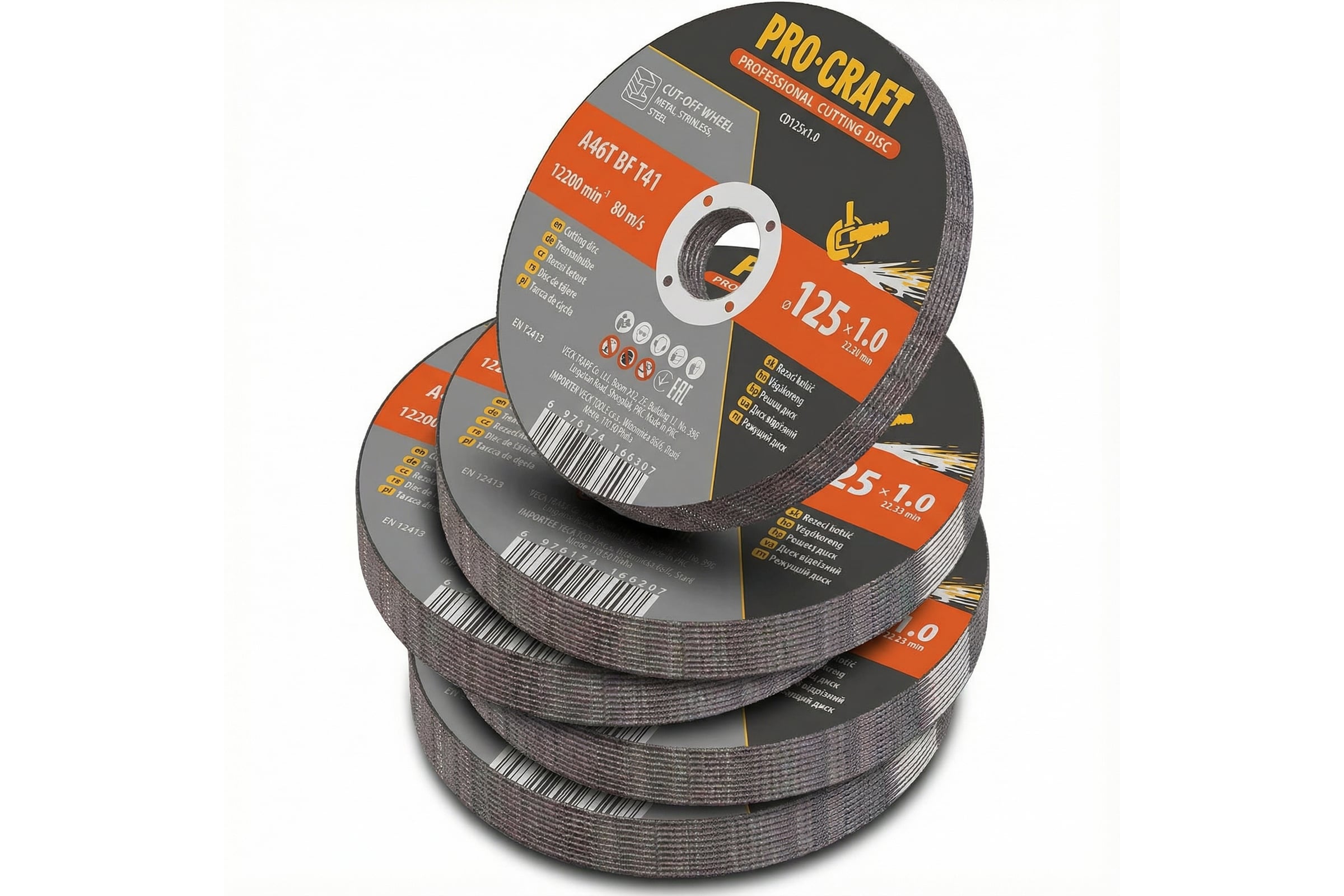Диск режущий по метталу Procraft CD115*1,0