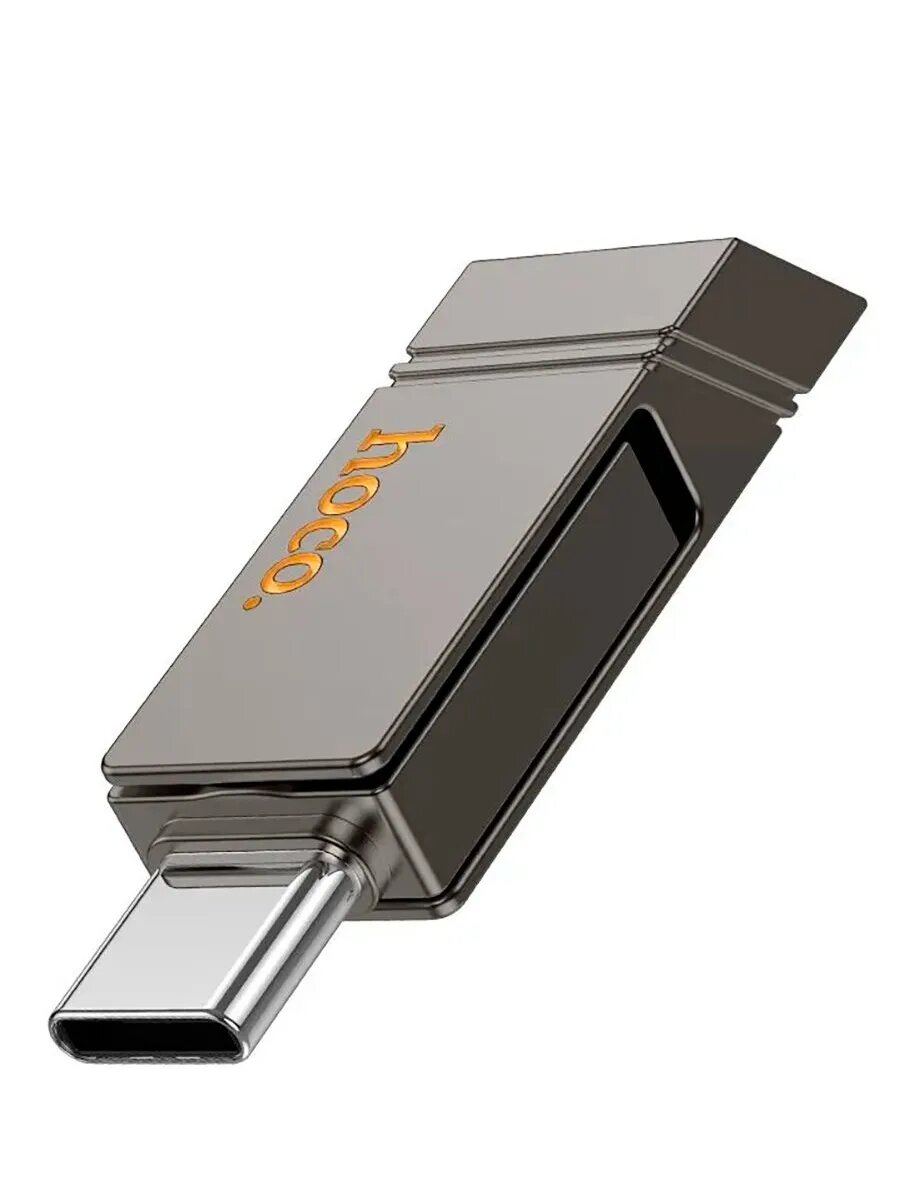Флешка 128GB USB-TC Металл hoco UD14 3.2 ВЫСОКОСКОРОСТНОЙ