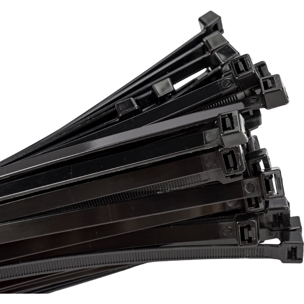 Стяжки нейлоновые КСС 9*760(ЧЕРНЫЕ) (100шт)(™ Fortisflex)(от 3уп-СКИДКА)(1/20)