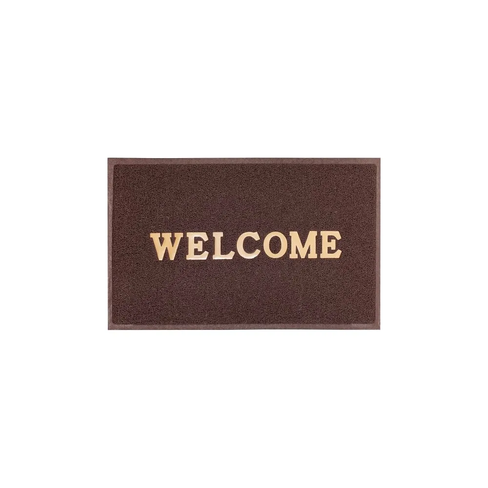 Коврик придверный «Welcome цветы», 40×70 см, , в ассорт