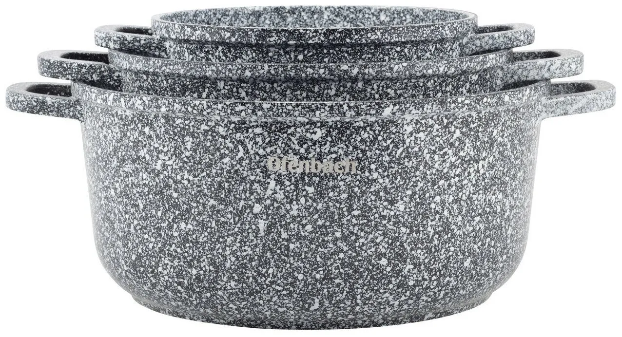 Набор кастрюль 13пр. MG-36010 CREAM (3л/4,5л/7,5л/28см) (2)