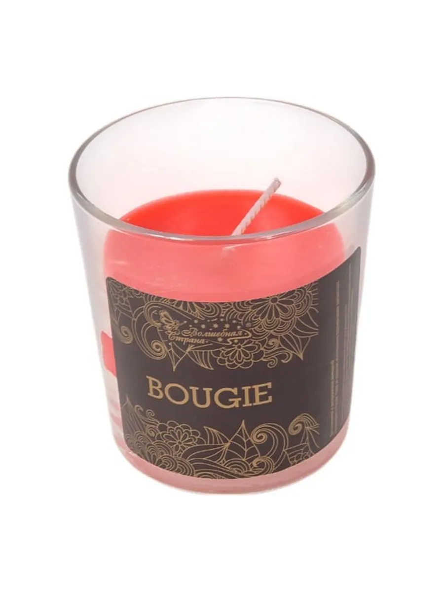 Свеча Charm Aroma в стакане "Сладкая малина"