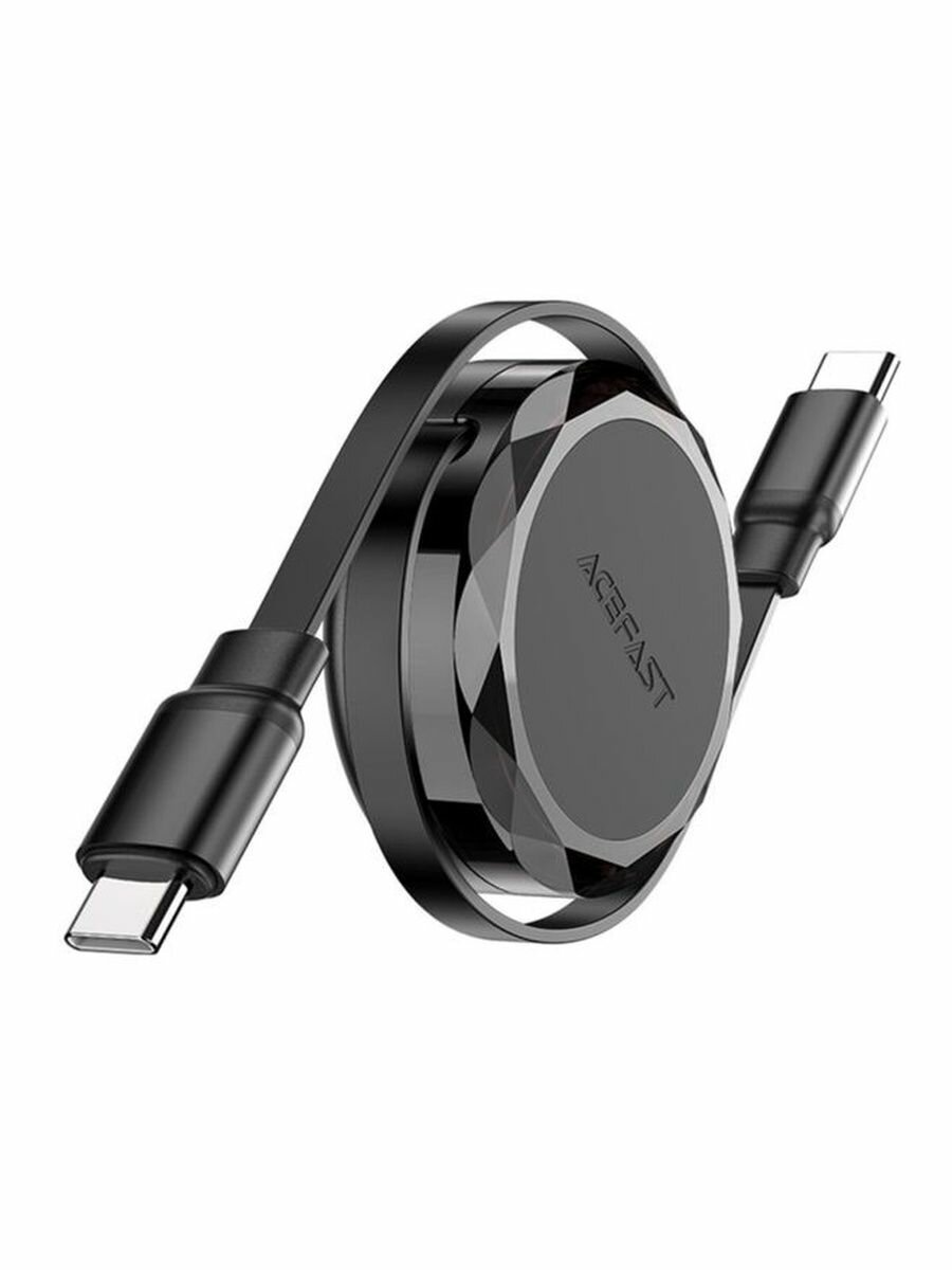 Дата-кабель ACEFAST C3-03 Type-C to Type-C TPE, 1.2m (чёрный)