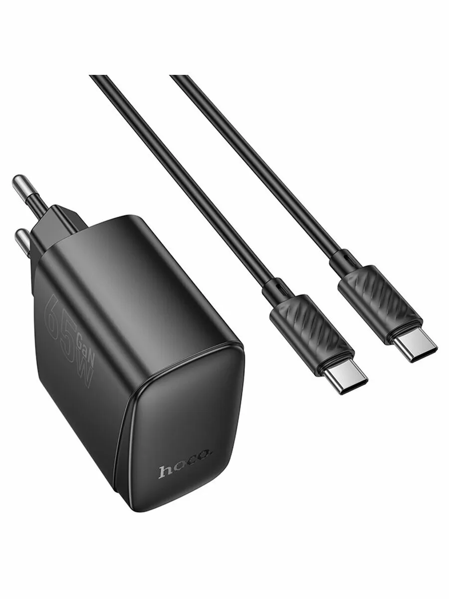 C3y HOCO CS63A Bright PD65W(1A1C) charger(EU) black
