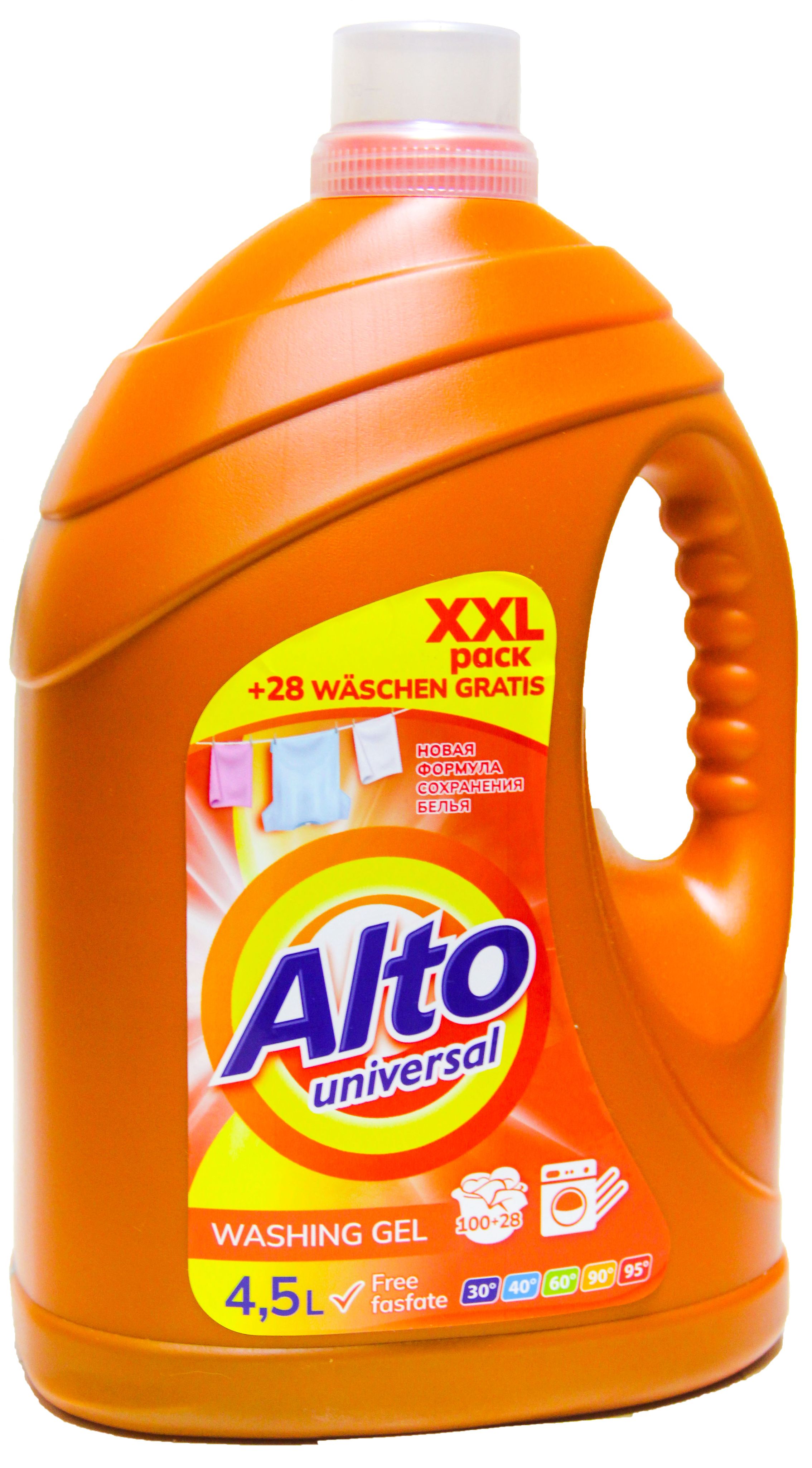 Гель для стирки 4 5Л ALTO UNIVERSAL