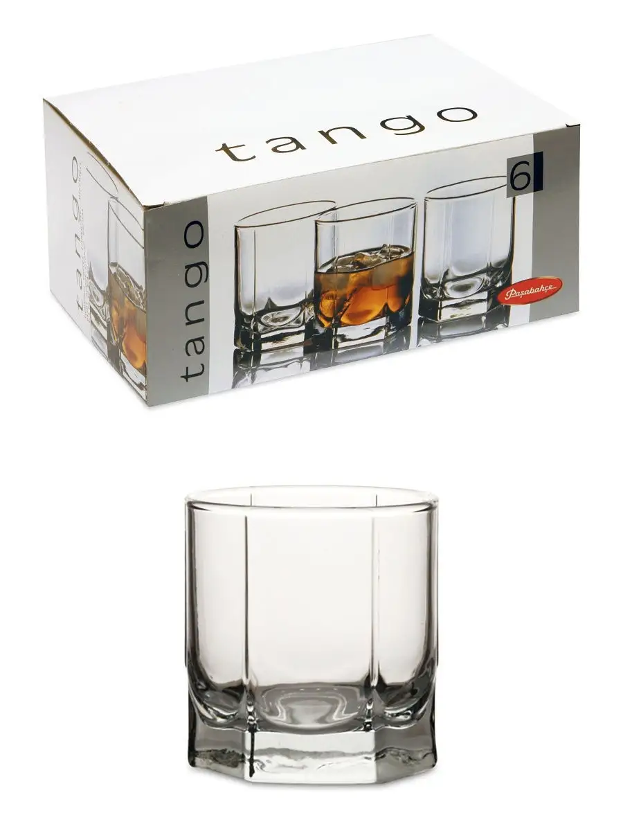 Набор стаканов 6шт. Pasabahce "Tango-F&D" 60мл. (12) 42294BFD