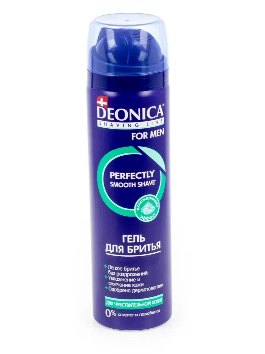 Гель для бритья 200 мл Deonica для чувствительной кожи FOR MEN {6}