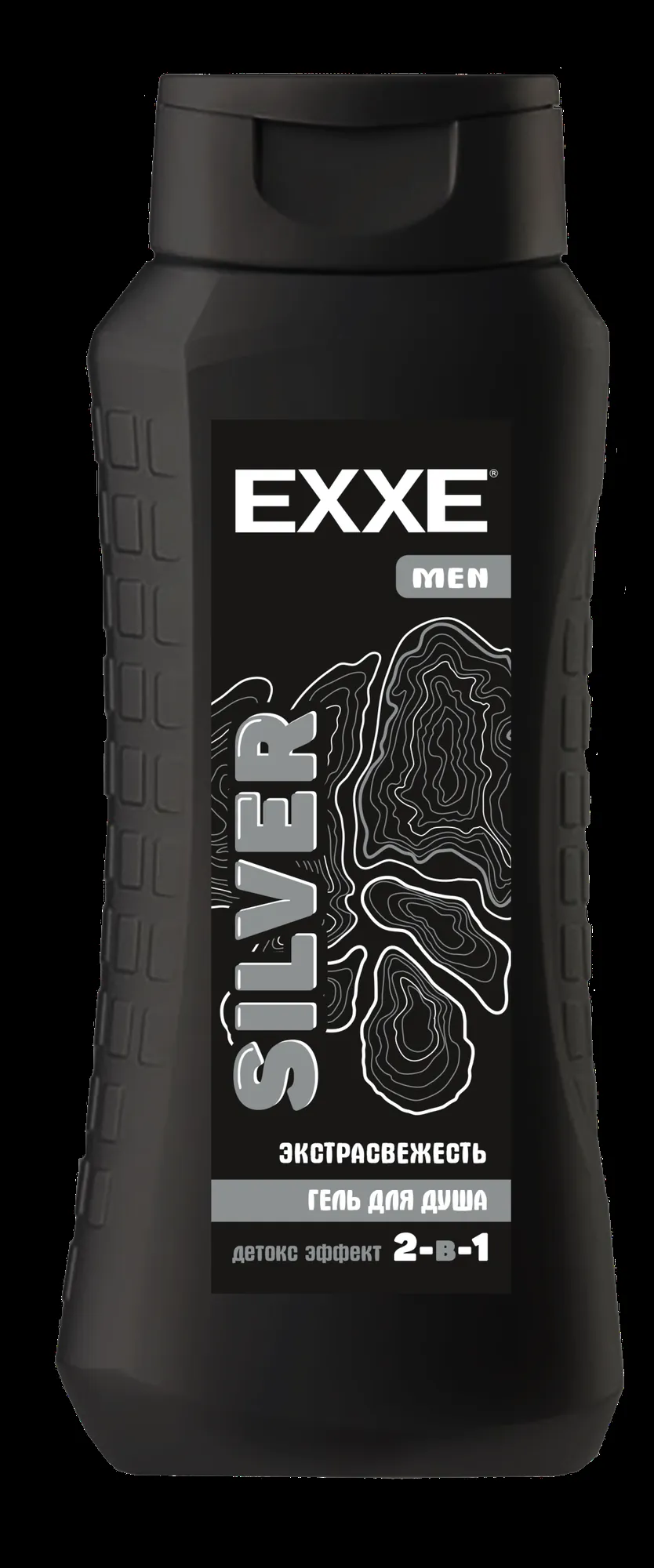 Гель для душа МУЖСКОЙ 2 в1 "EXXE MEN" (400 мл) Silver / Экстрасвежесть (12 шт/ящ)