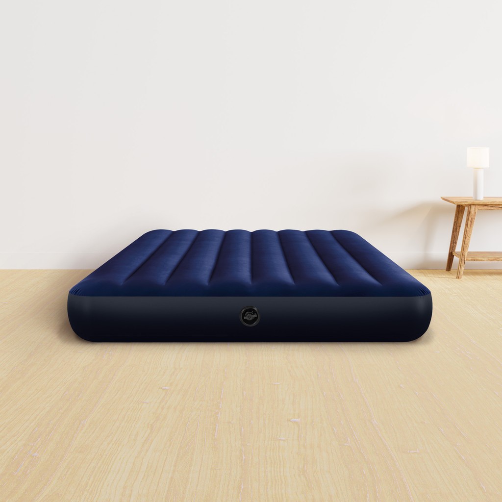 Матрас надувной 152x203x25см, Classic Downy Air Mattress, Intex