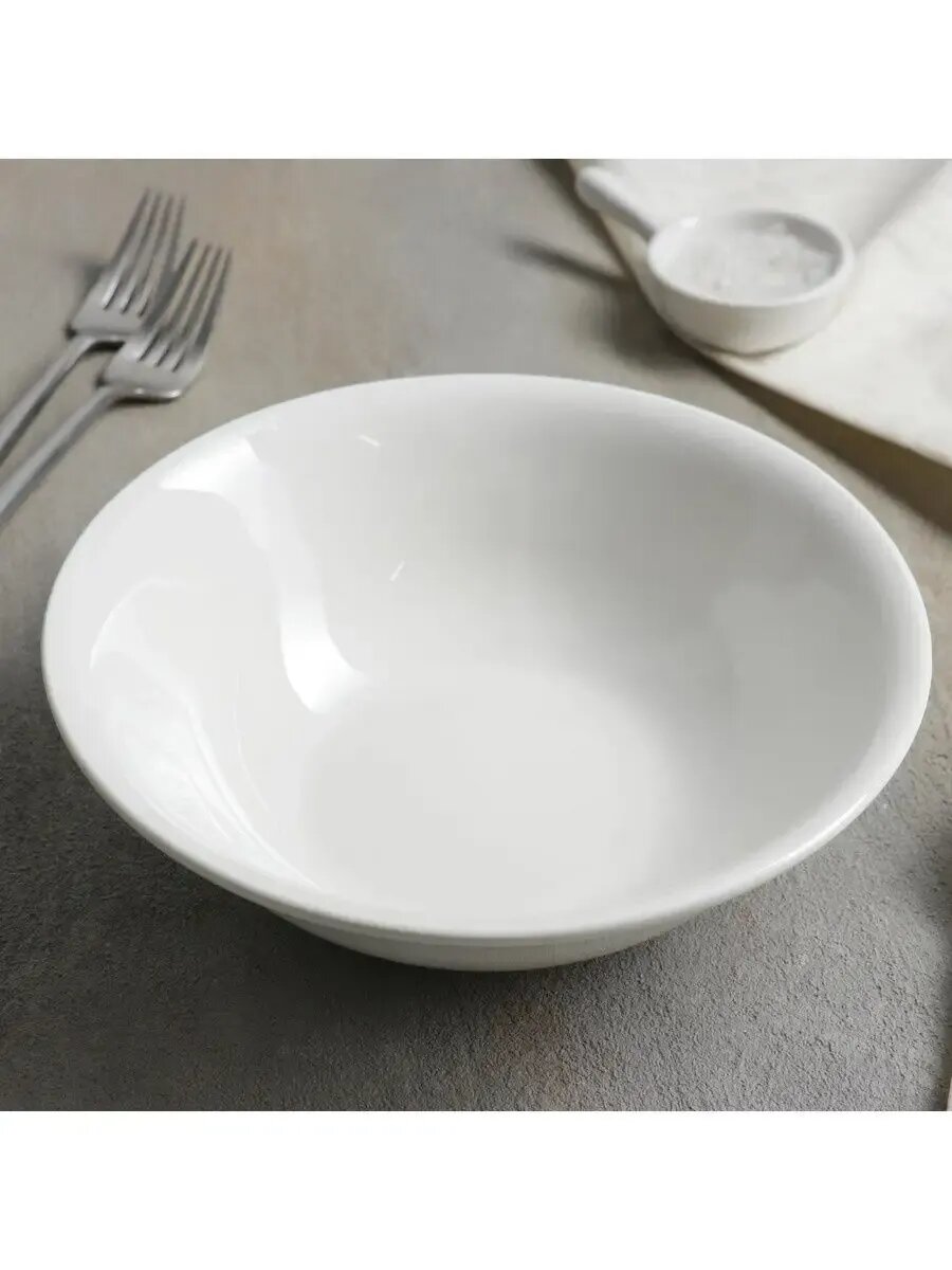 Тарелка глубокая 15х5 см "White Label" 1277455