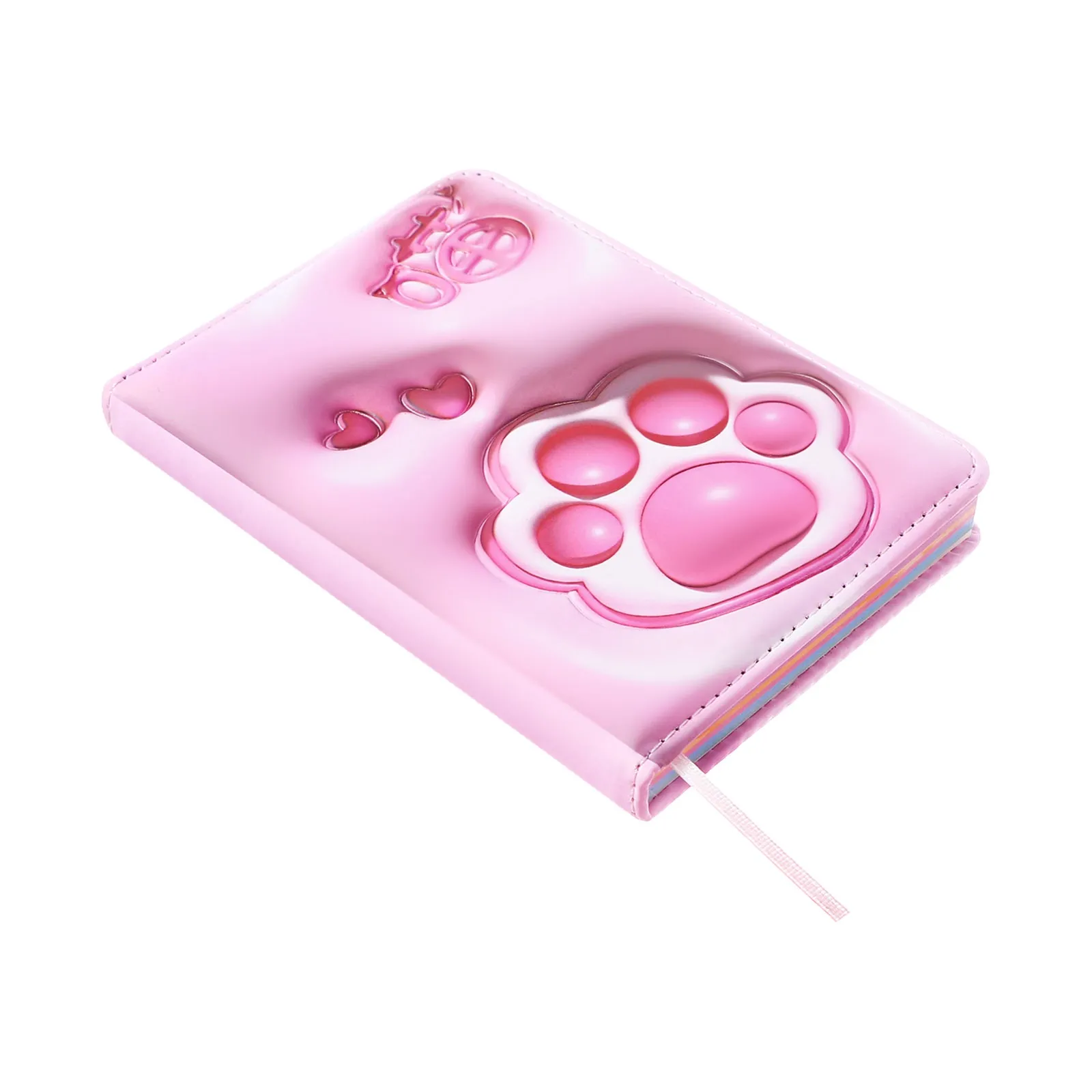 Записная книжка "deVENTE. Cat paws" А6 (105 ммx143 мм), 192 стр, ассорти 4 цвета, 2052306