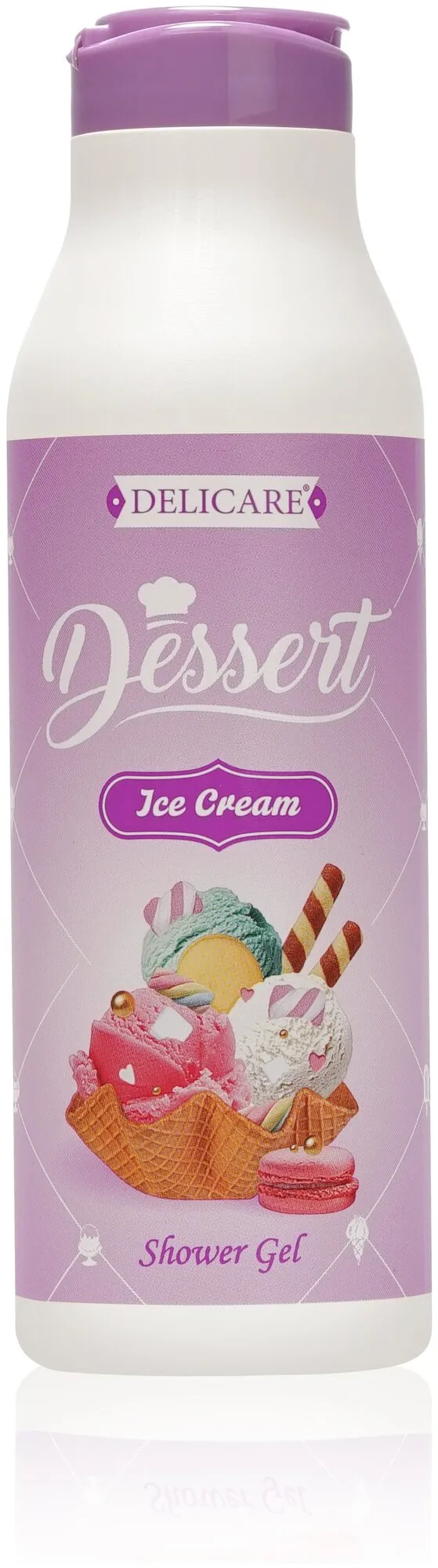 Гель для душа Delicare Dessert Сливочное Мороженое 400МЛ