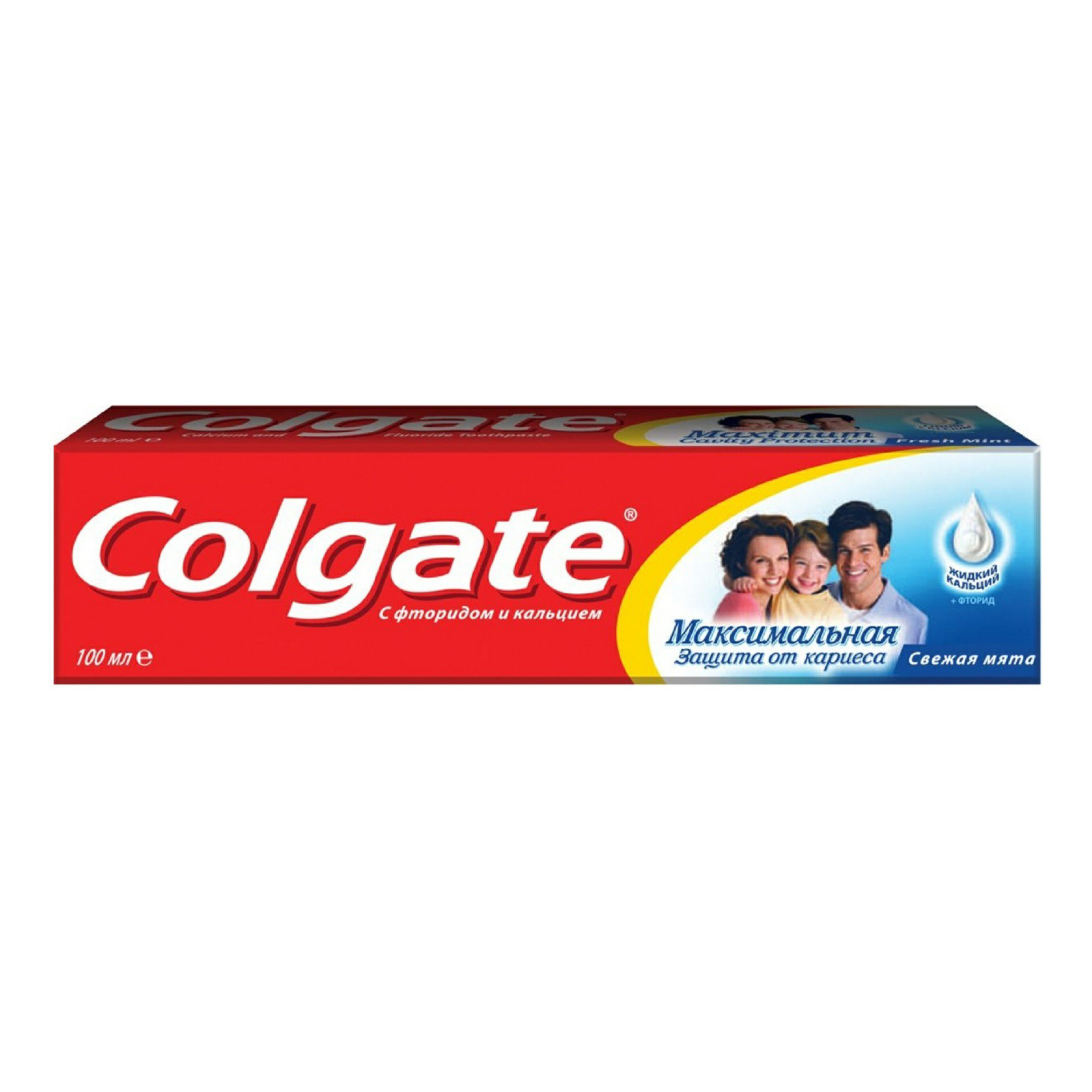Зубная паста "Colgate" (100 мл) Максимальная Защита / Свежая Мята (12 уп/48 ящ)