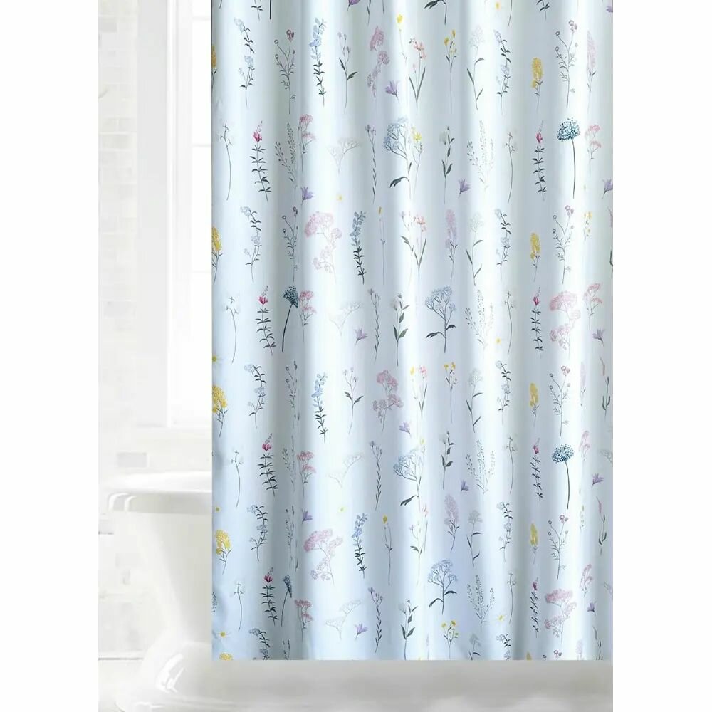 Шторы для ванн полиэстер Tropikhome DIGITAL PRINTED Splash 180х200