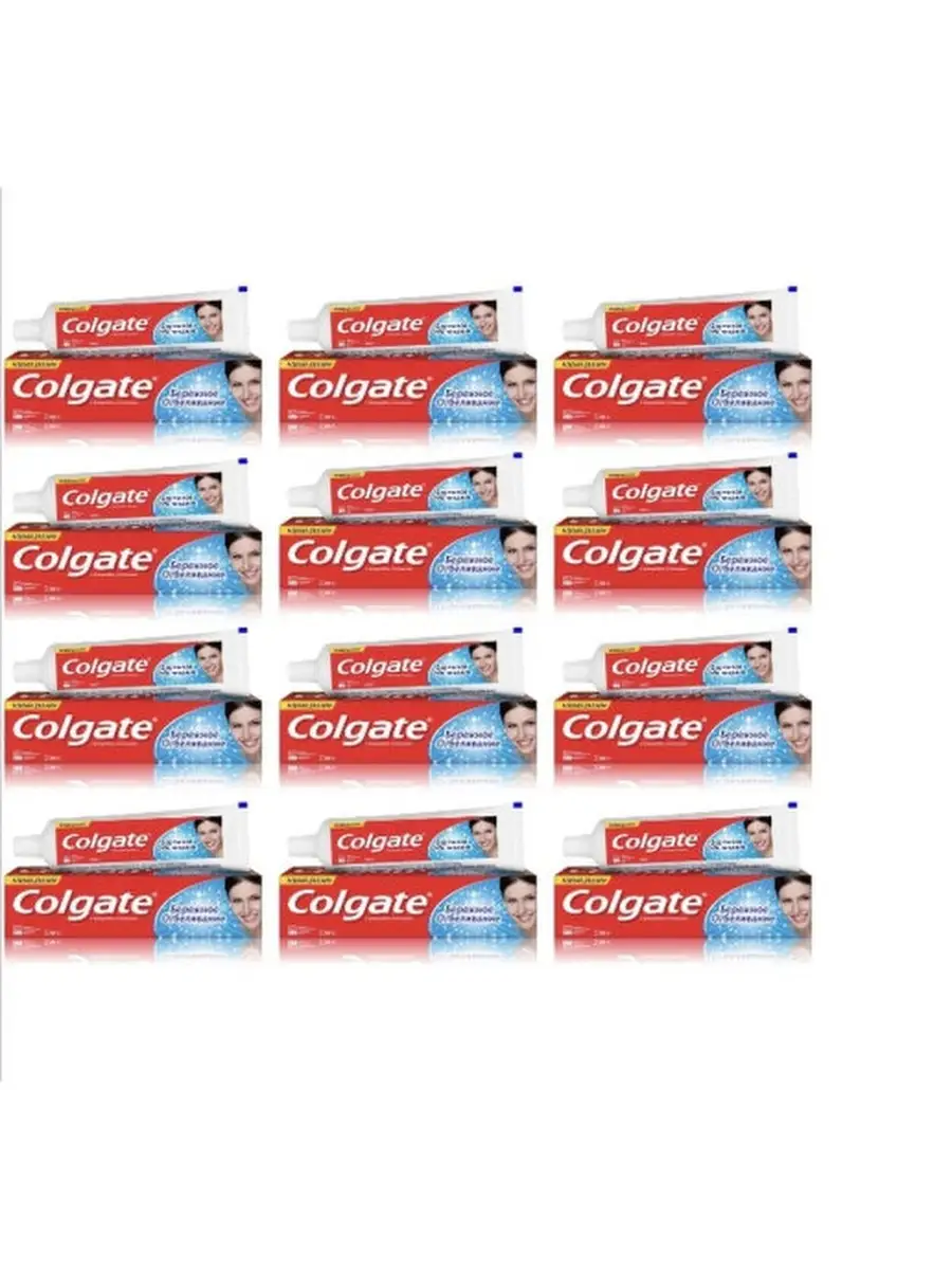 Зубная паста "Colgate" (50 мл) Бережное Отбеливание (12 уп/72 ящ)