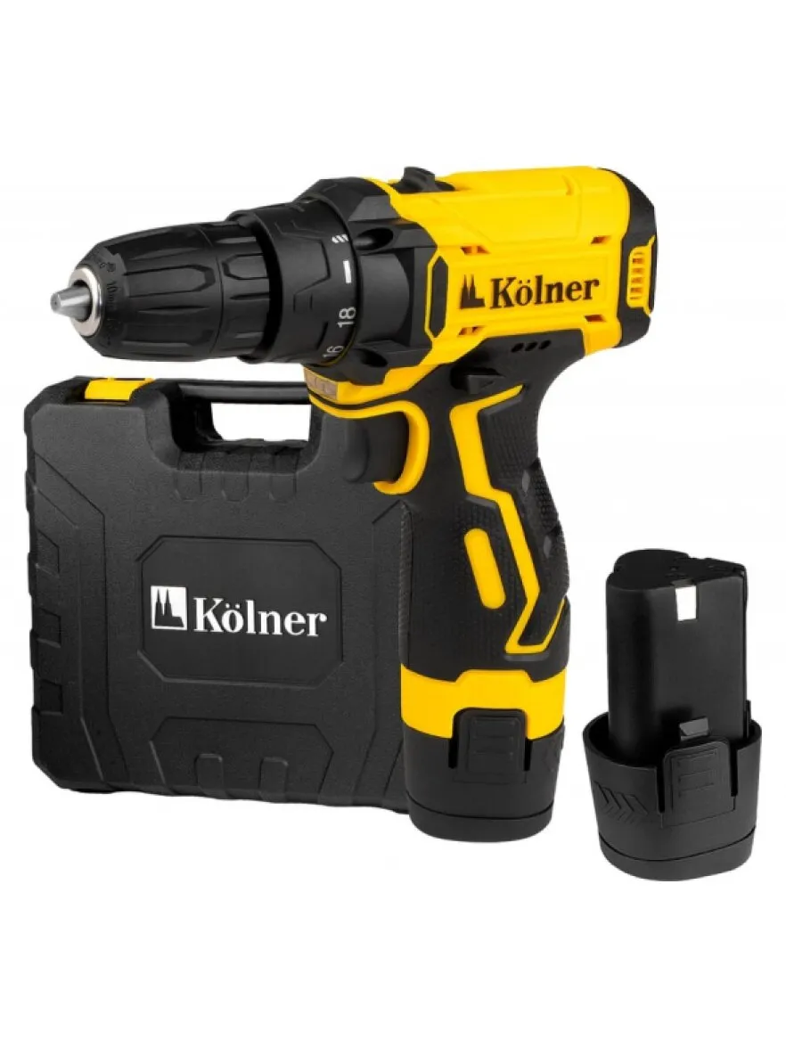 Дрель шуруповерт KOLNER 12-2LC