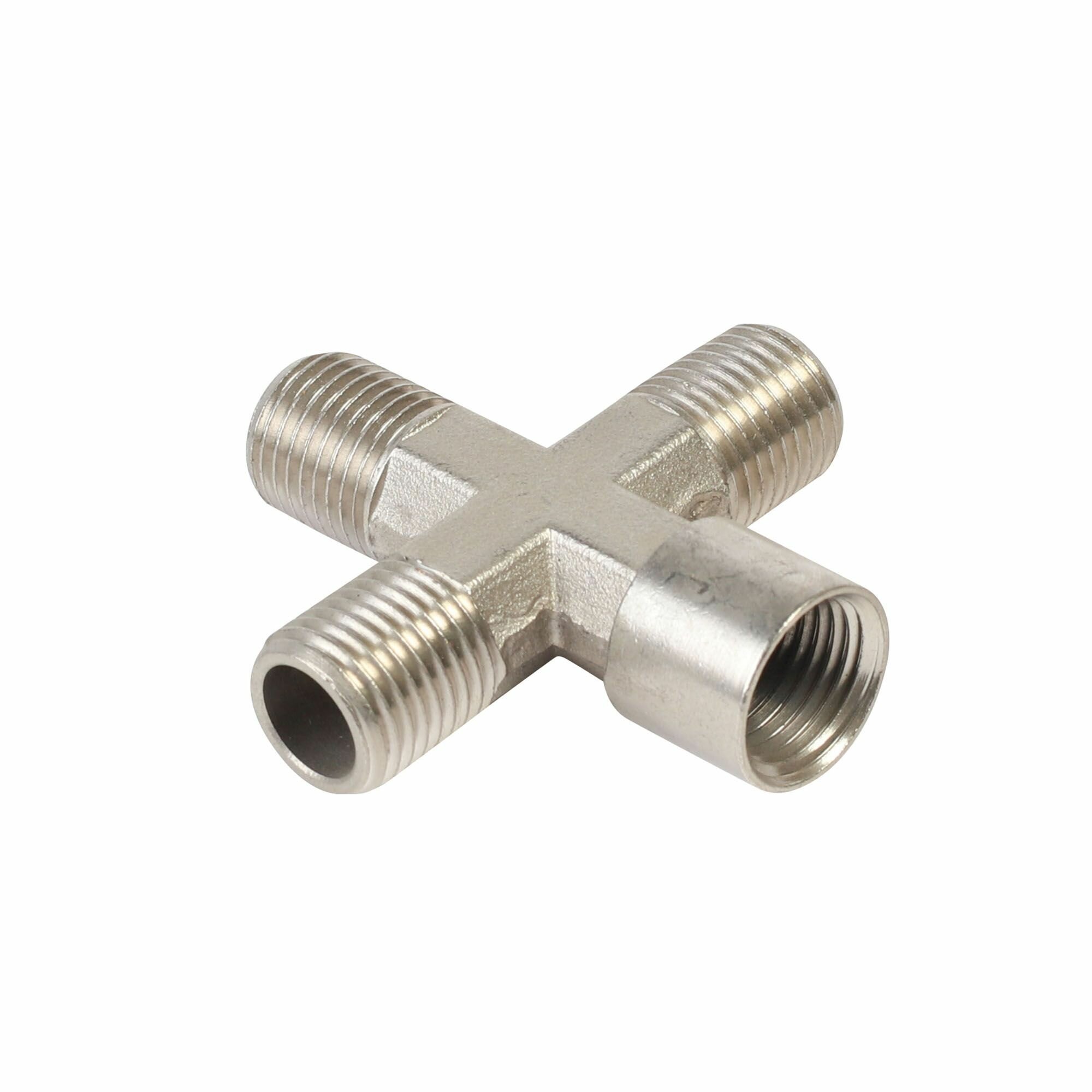 Переходник PATRIOT 1259/2 (крест 1/4"MFFF)|