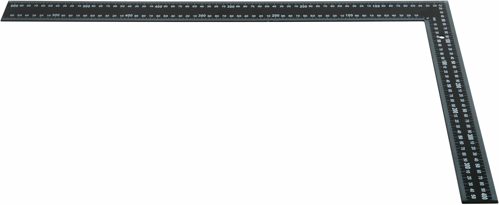 Угольник столярный 600х4001.4 мм Terrikon Ekonom