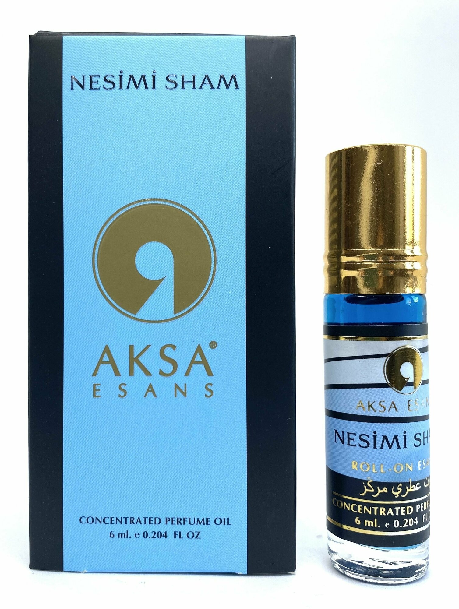 AKSA Духи ролл 6мл. Nesimi Sham