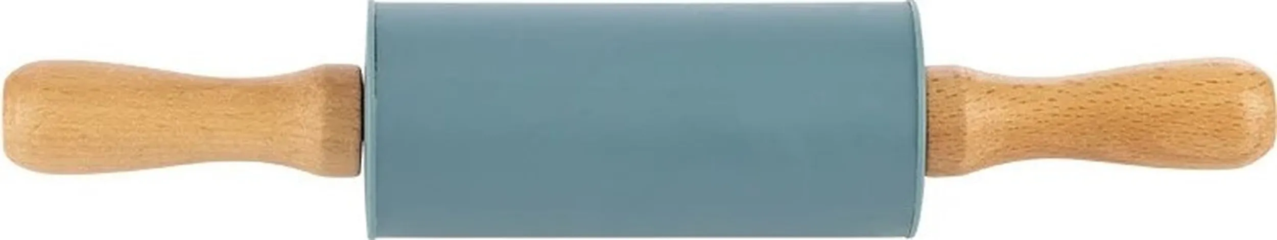 Скалка мини MENTOLO 23см, силикон, пластик, дерево, 103796 Mallony