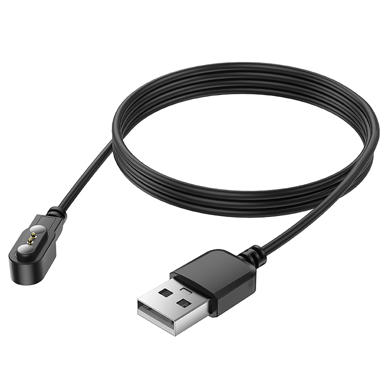 Кабель зарядки Hoco для смарт-часов Y26/Y27 5W 60см 1A (black) (239306)