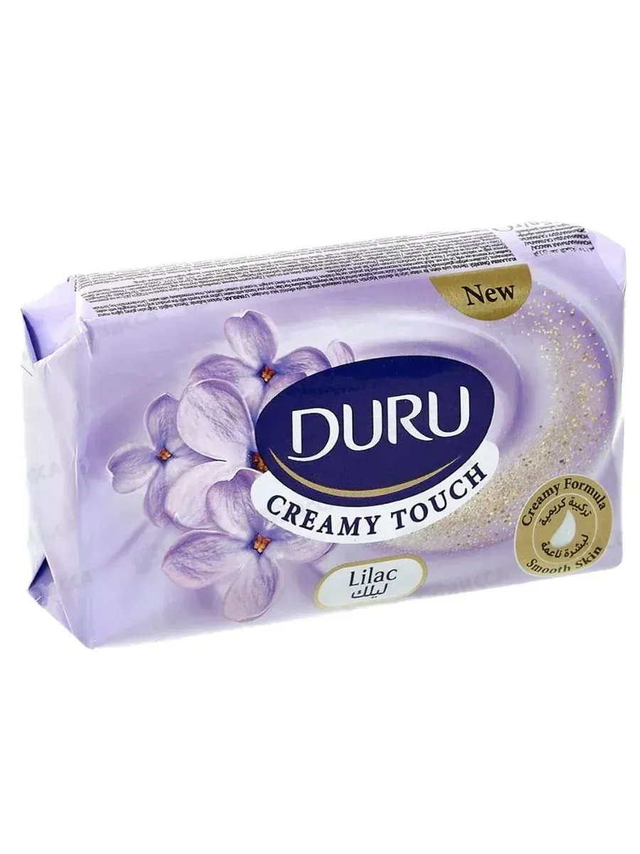 Мыло ТВЕРДОЕ "Duru Cream Touch" (165 гр) Сирень (48 шт/ящ)