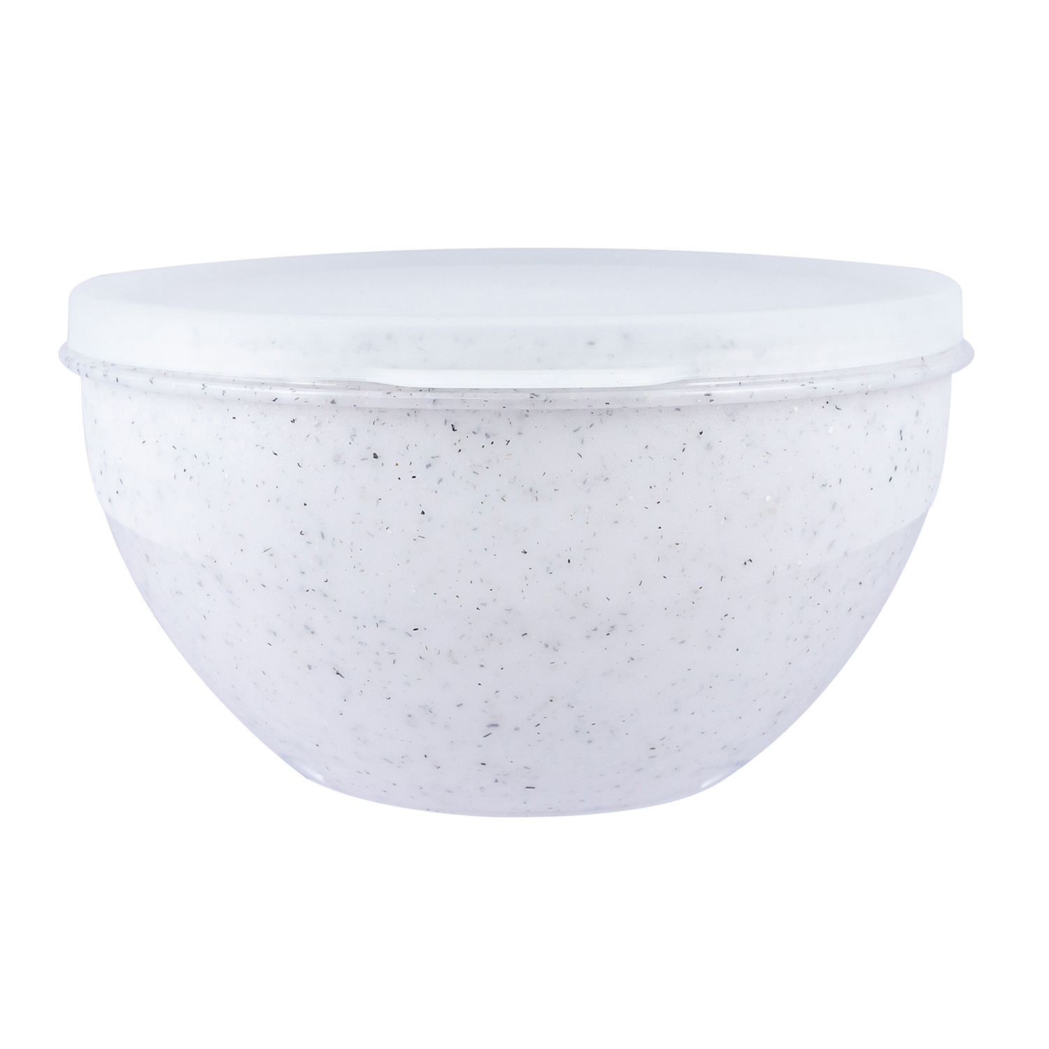 Миска с крышкой Granite 2л (белый)