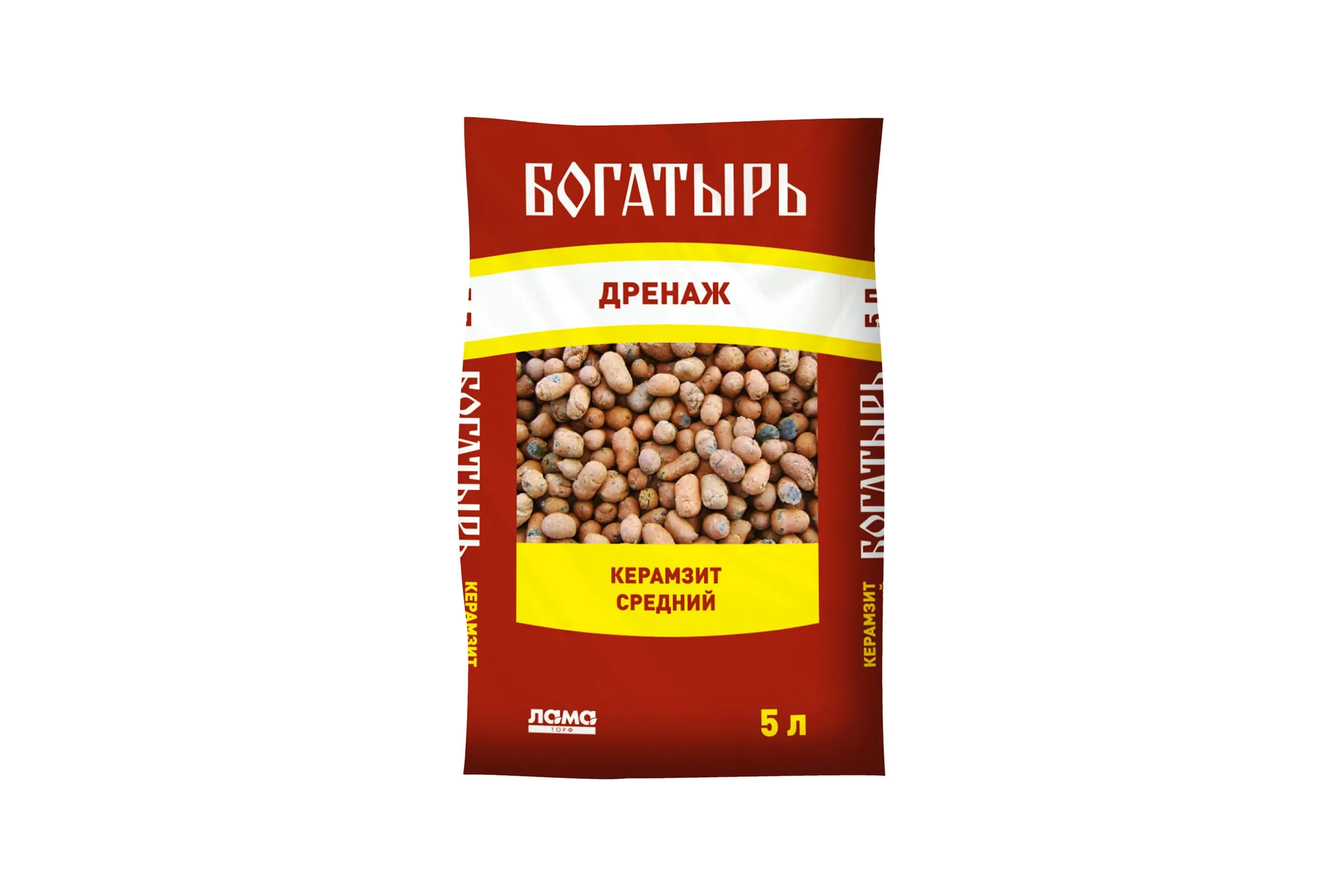 Дренаж 5л (средняя фракция) "Богатырь"(5) Лама Торф"