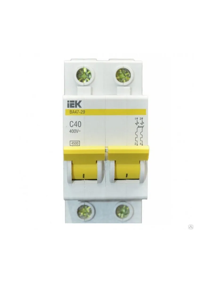 Автомат IEK 2p с40