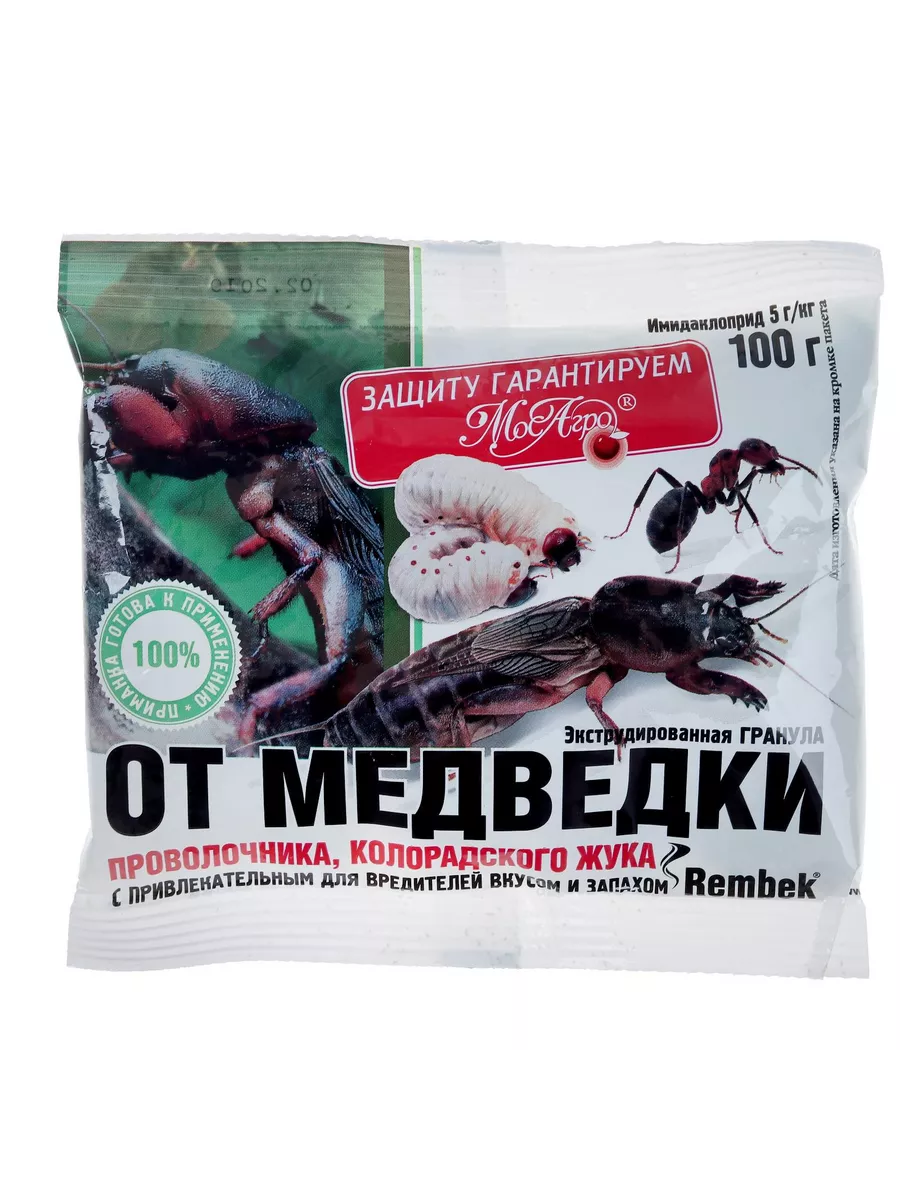 От медведки 125гр "Рембек" (зерно, 100)