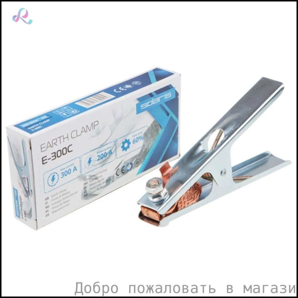 Клемма заземления 300A E-300C Solaris в кор.