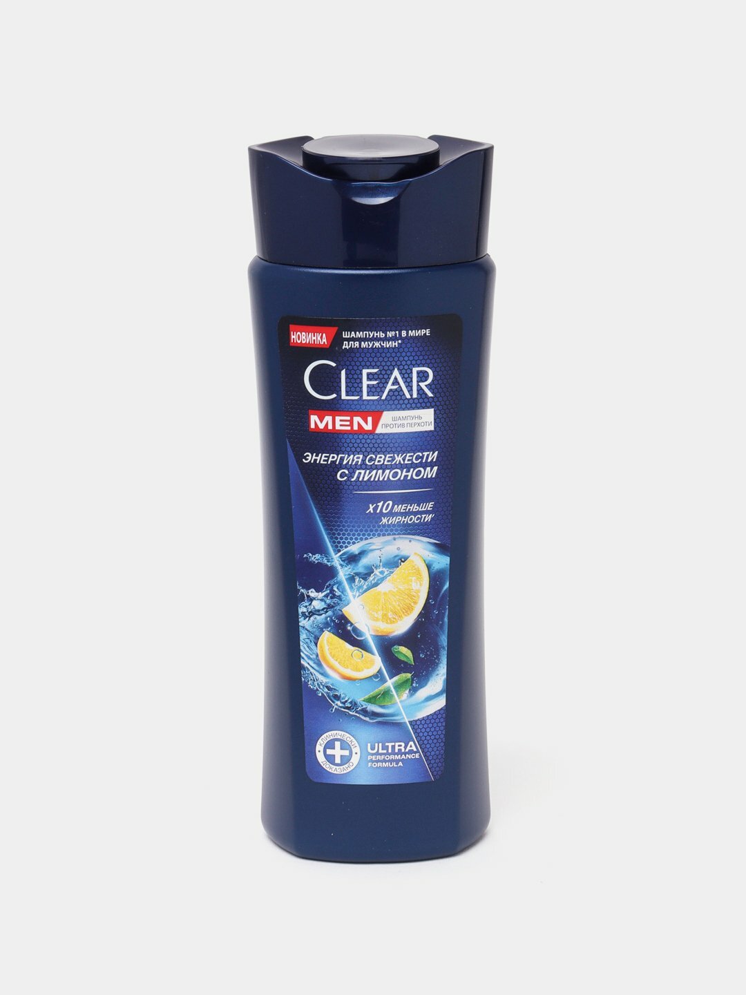 Шампунь МУЖСКОЙ "Clear" (200 мл) Энергия Свежести / Зеленый Чай и сок Лимона (12 шт/ящ)