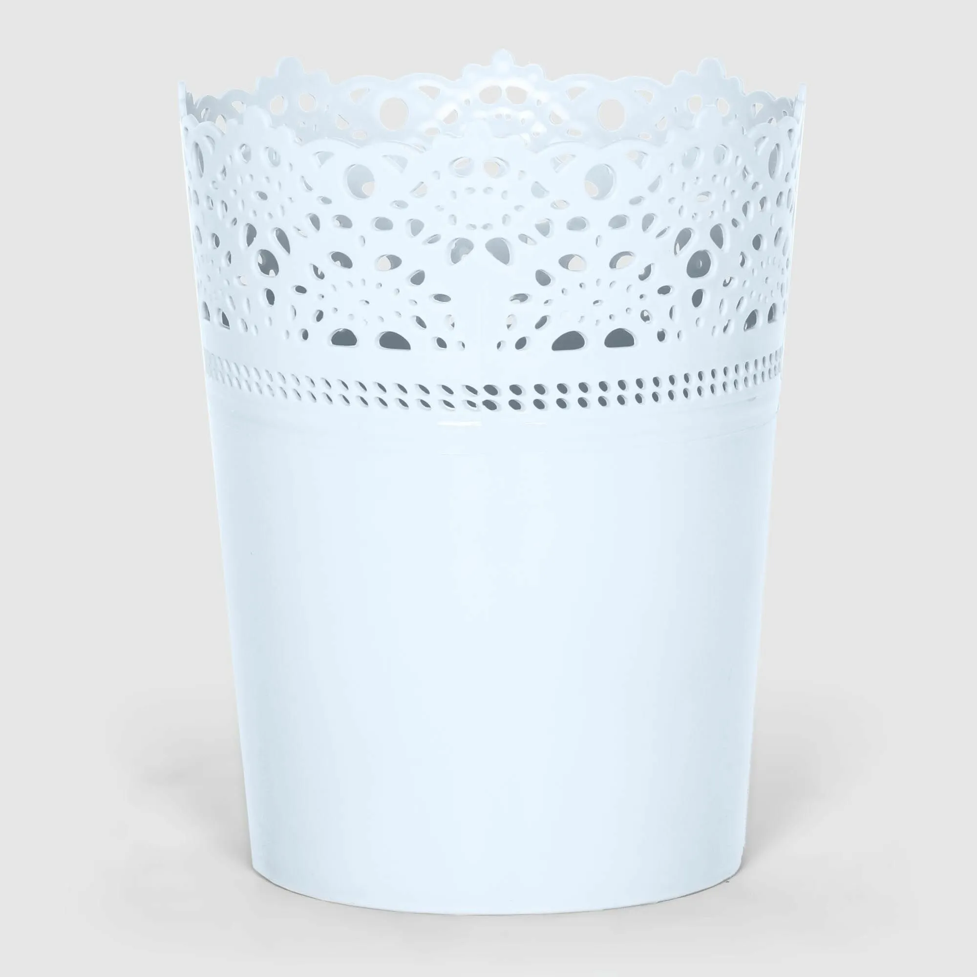 Кашпо "Lace" 2,3 л (белый)(6)