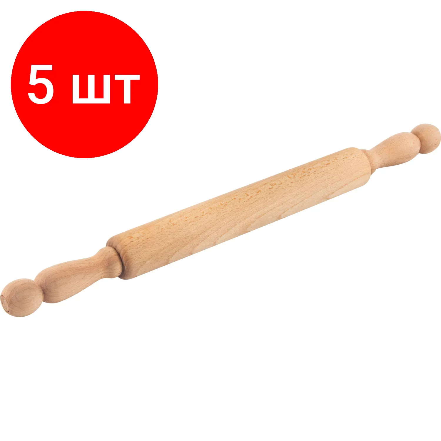 Скалка большая с крутящейся ручкой