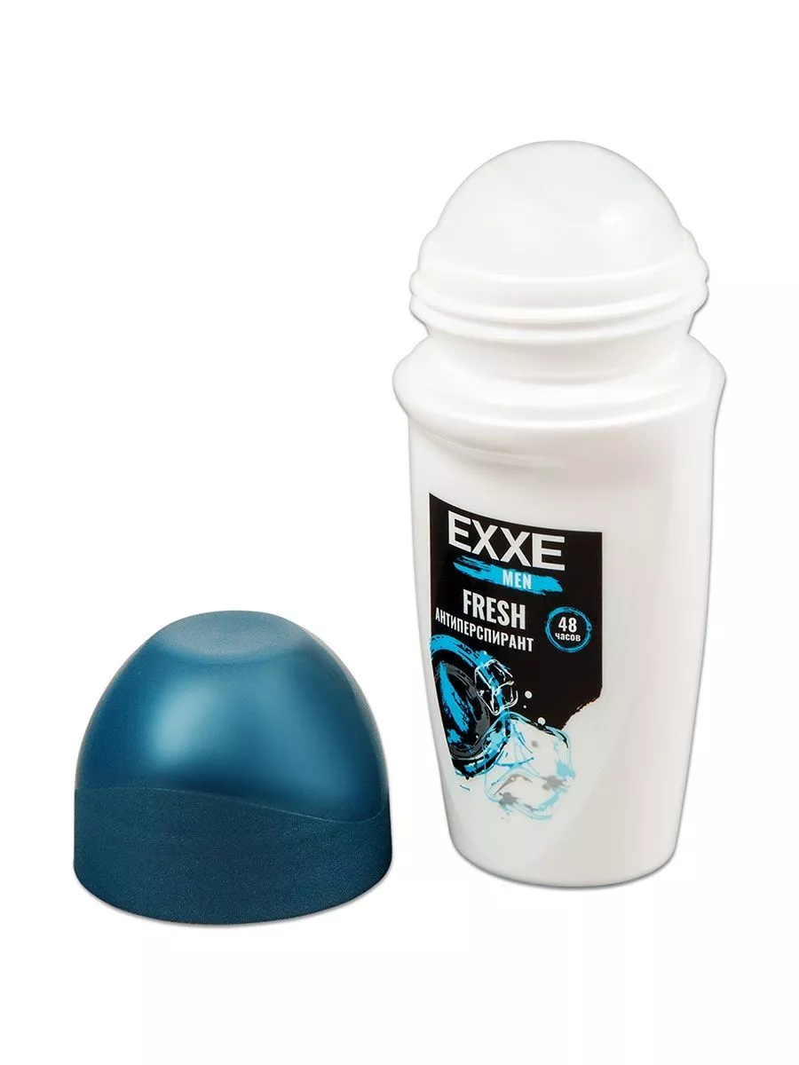Дезодорант МУЖСКОЙ "EXXE" РОЛИК (50 мл) Fresh / Ледяная Свежесть (12 шт/ящ)