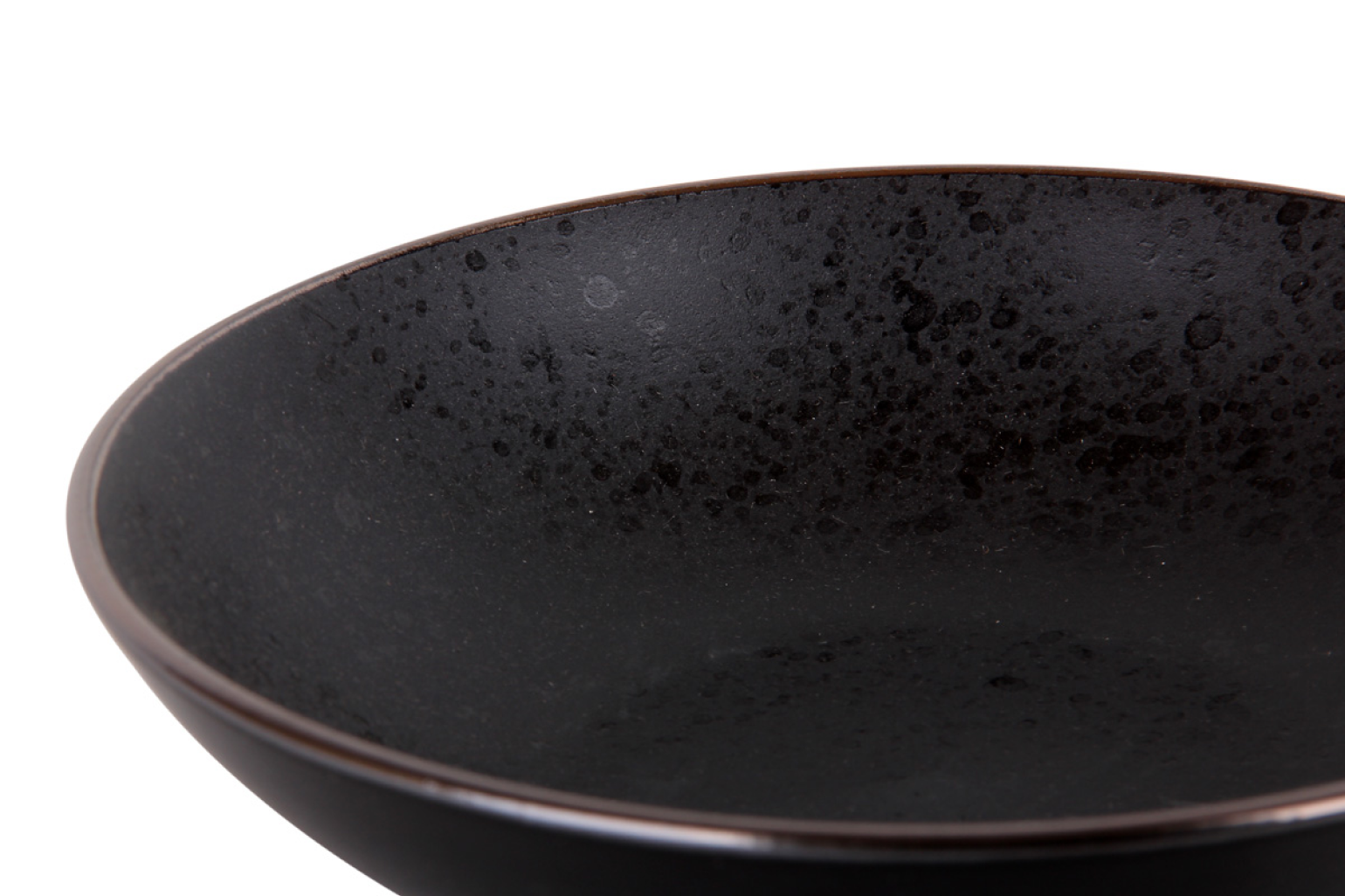 Тарелка глубокая 800мл./20см. "Eliteblack" (36) 19S509-8BOWL