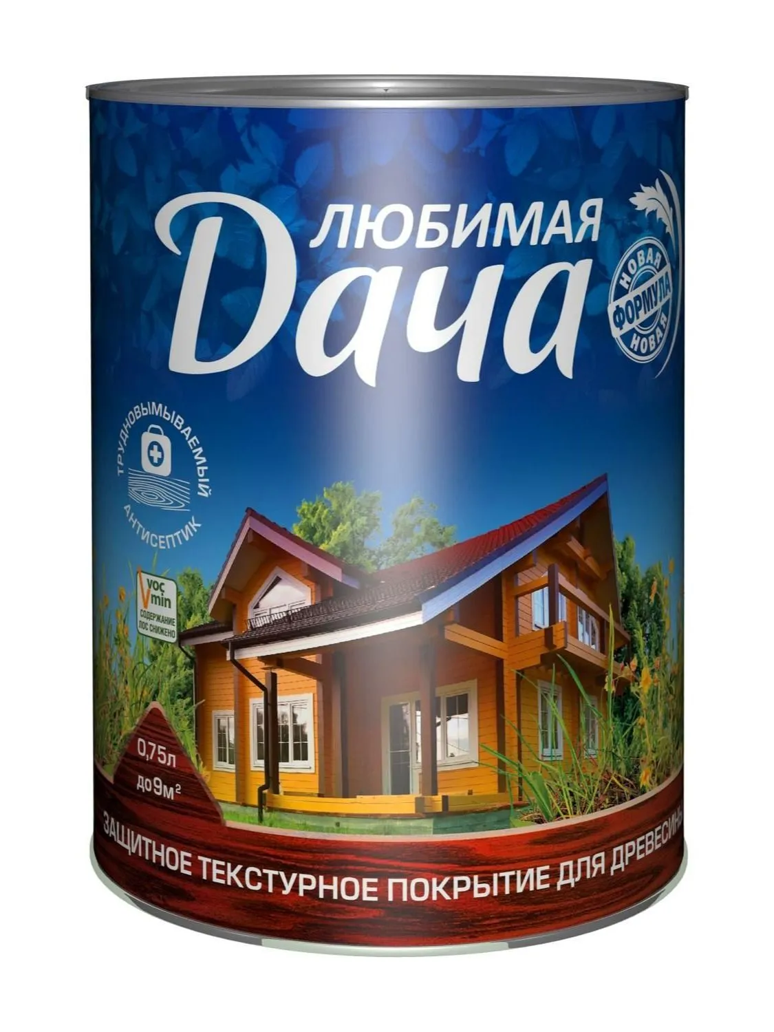БЕСЦВЕТНЫЙ Любимая дача текстурное покрытие 0,75 л 70027 (6шт/660шт)