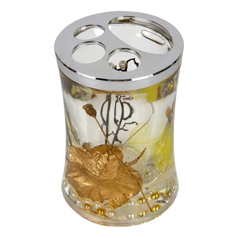 Подставка для зубных щеток GOLD (10*7см)