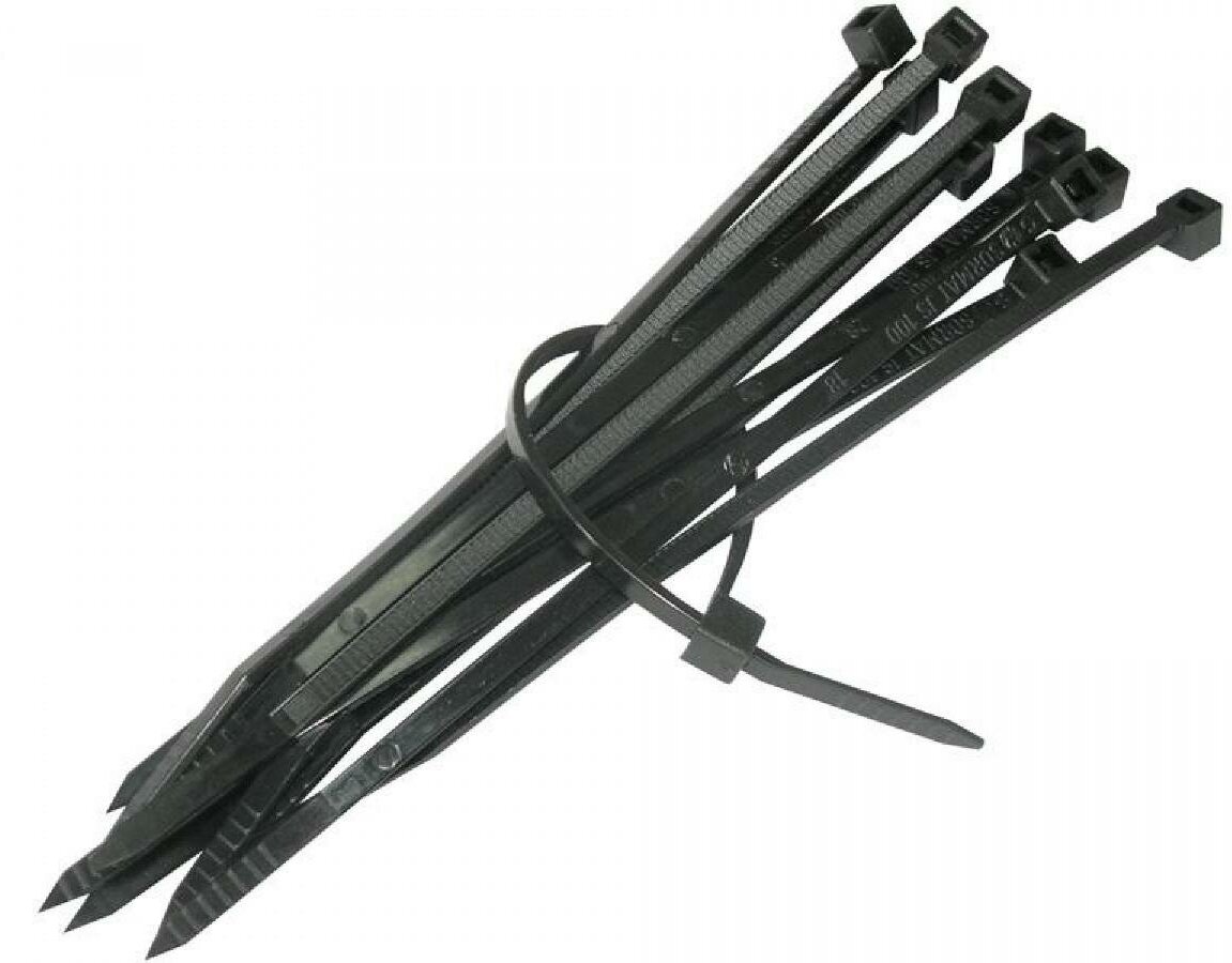 Хомут нейлоновый Smartbuy, 7,6×500 черный (SBE-CT-76-500-b)/30