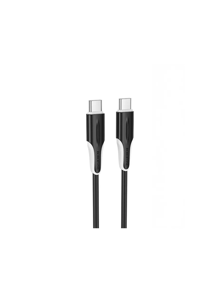 Дата-кабель BOROFONE BX119 New 60W C to C (черный)
