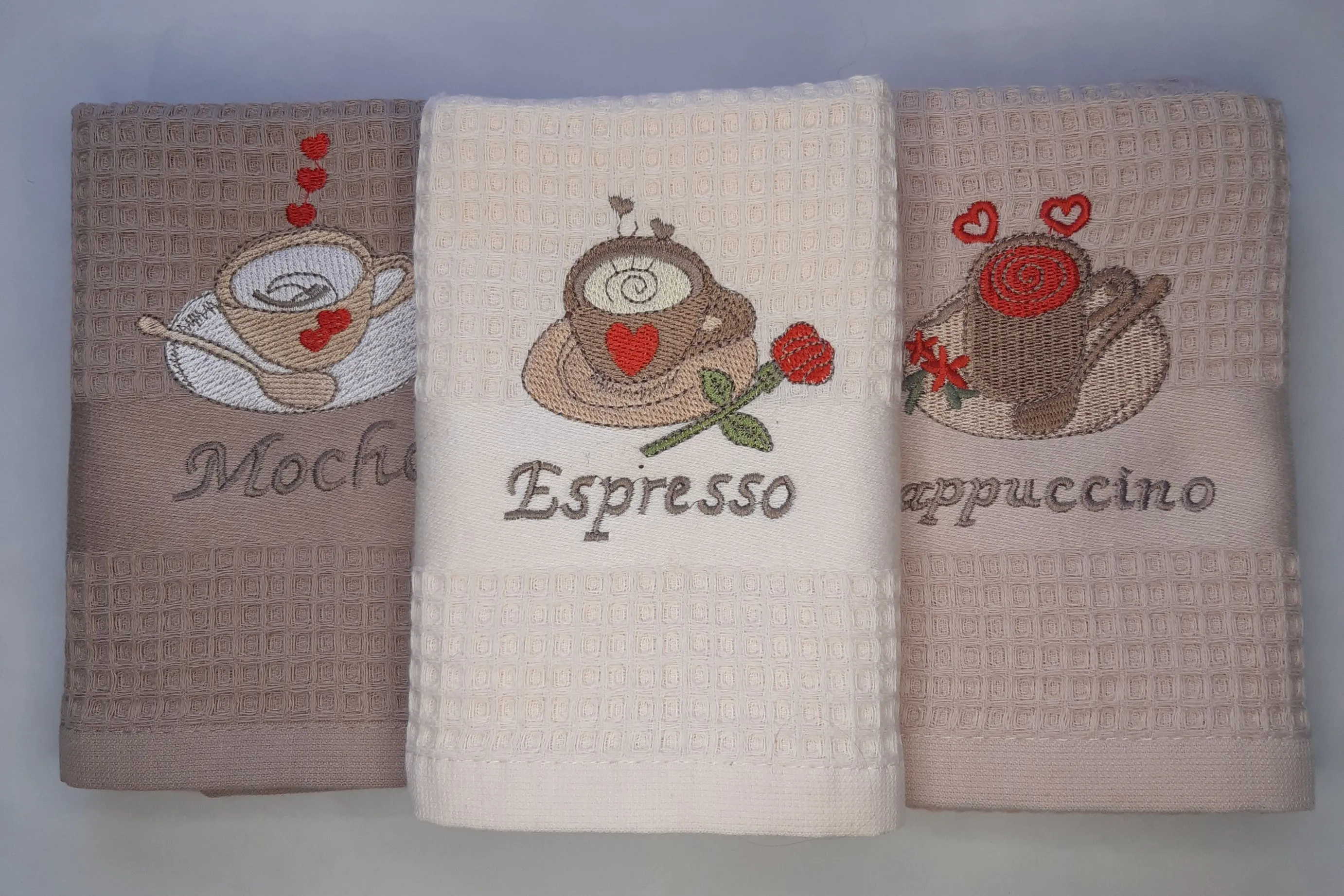 Руки ПОЛОТЕНЦЕ вафельн. *Кофе * "Koloco" (12)