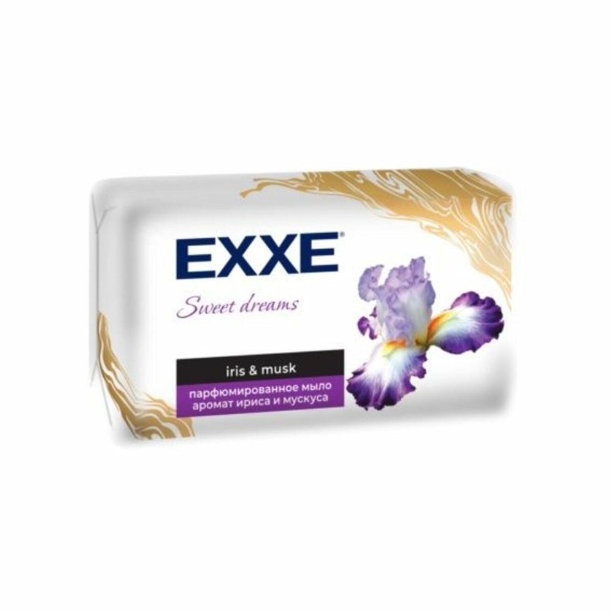 Твердое крем-мыло ПАРФЮМИРОВАННОЕ "EXXE" (140 гр) Sweet Dreams / аромат Ириса и Мускуса (24 шт/ящ)