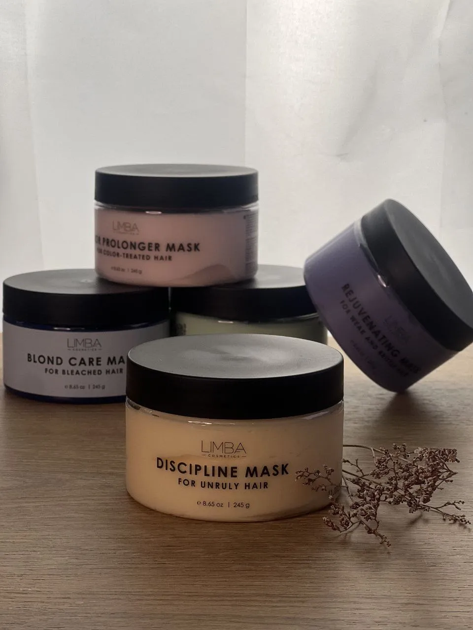 Дисциплинирующая маска для непослушных волос Limba Cosmetics Discipline Mask, 245 г