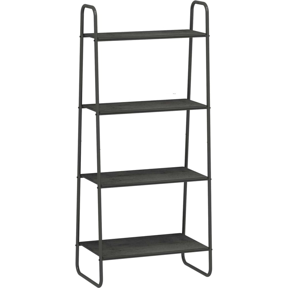 Стеллаж "Скандинавия 14" Д45;Ш38,5;В147см (SCANDINAVIA 14 Shelf rack) (Черный) ЗМИ