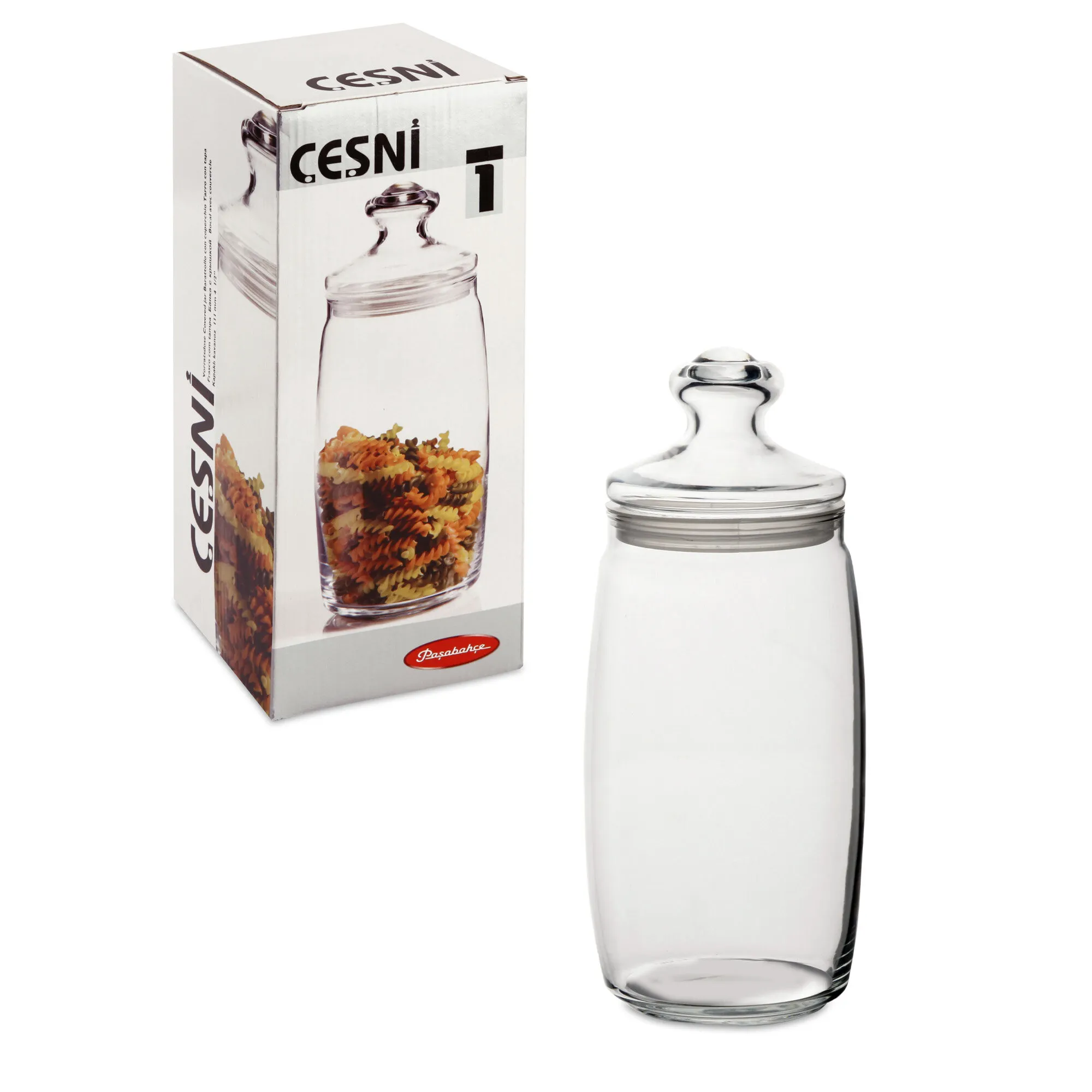 Банка Pasabahce (Пашабахче) для сыпучих продуктов "Cesni", 1500 мл