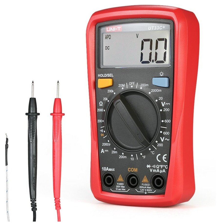 Мультиметр цифровой UNI-T UT33C+