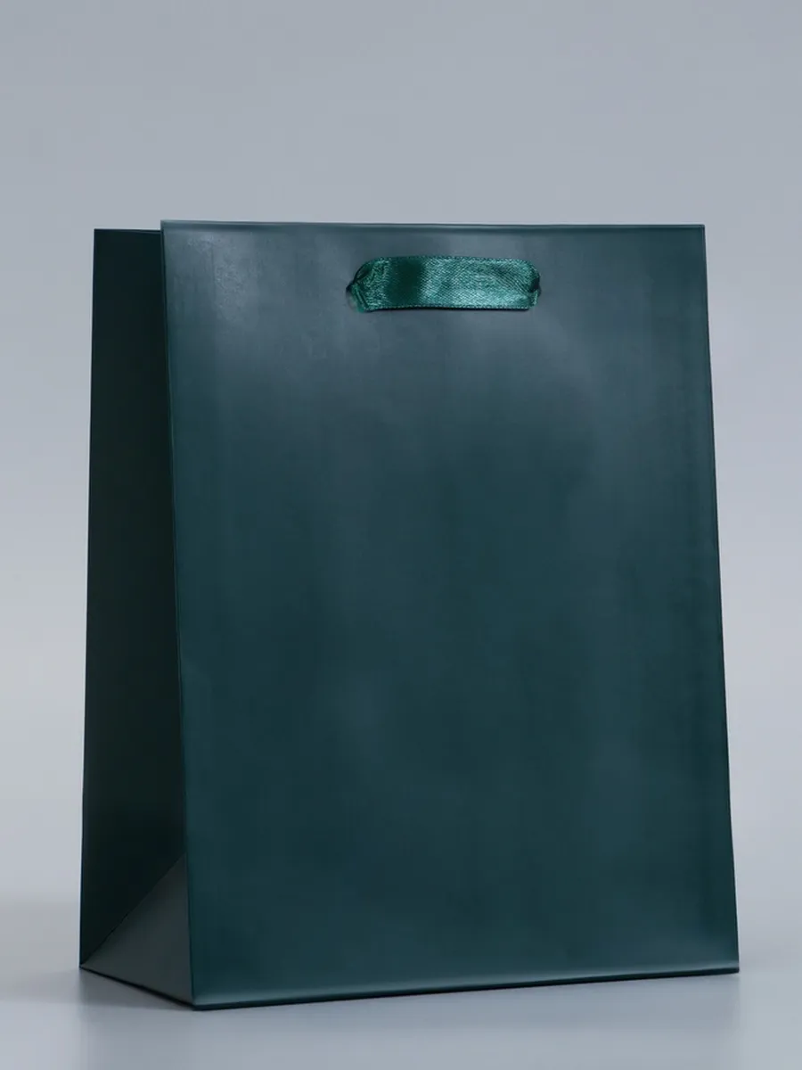Пакет ламинированный «Изумрудный», L 31 × 40 × 14 см 9494148