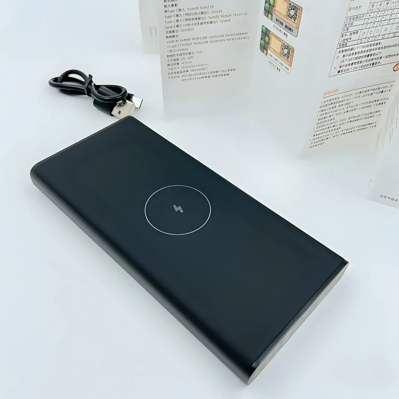 power bank 10'000 MRM GP14W (с беспроводной зарядки)