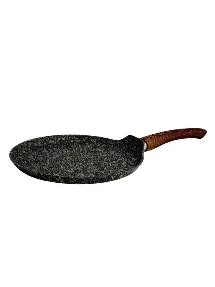 Сковорода АК-0040А/28N BROWN MARBLE 28см алюминий (6)