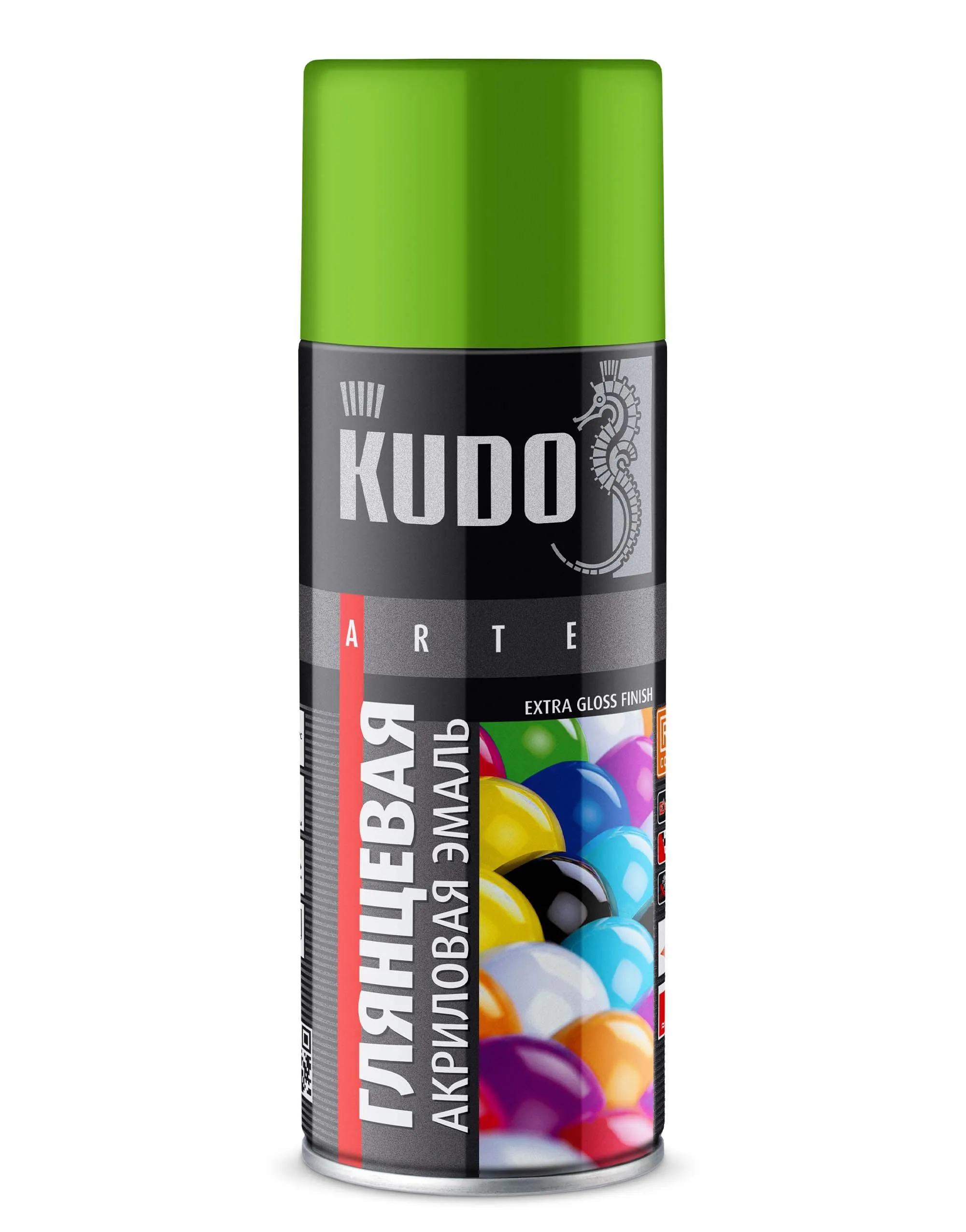 KU-10088 Эмаль универсальная салатовая